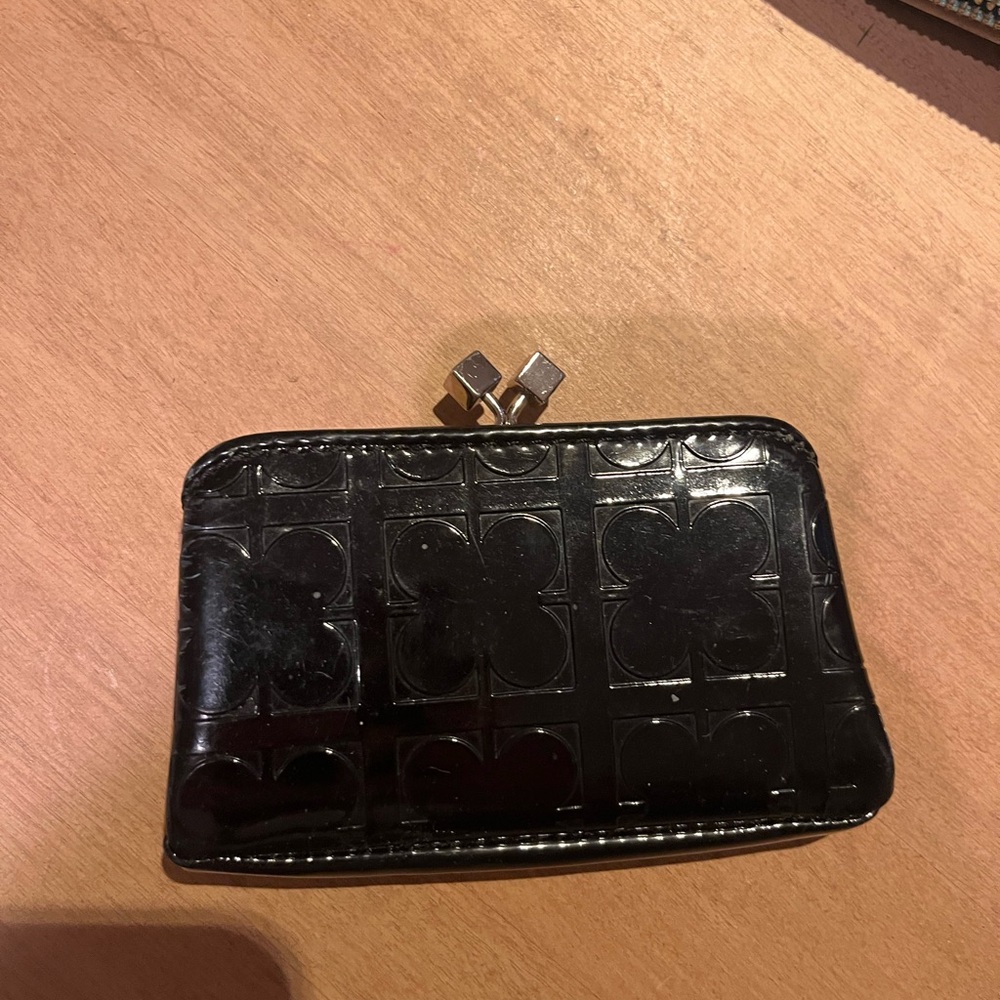 Black Embossed Wallet